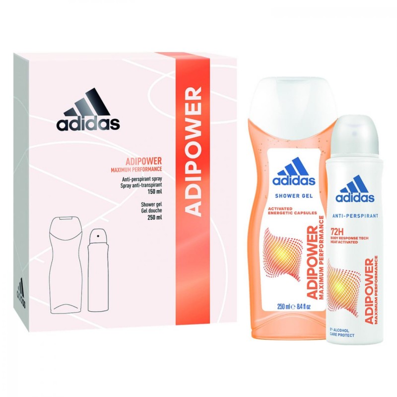 Adidas Confezione Regalo Uomo Ice Dive, Eau de Toilette 50 ml, Deodorante  Spray 150 ml, Trousse da Viaggio